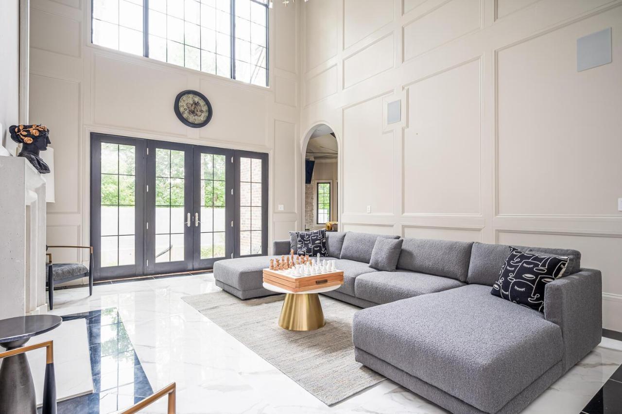 Adams Mansion, 10K Sqft, 7Bd/7Ba, 15Min To Airport Villa แอตแลนตา ภายนอก รูปภาพ